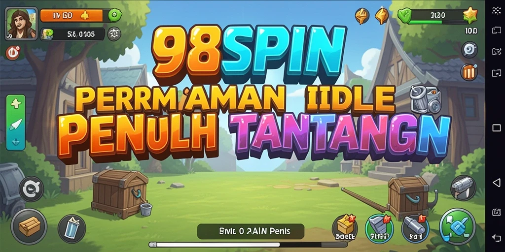 Tampilan gameplay 98SPIN yang menarik dalam genre Idle.