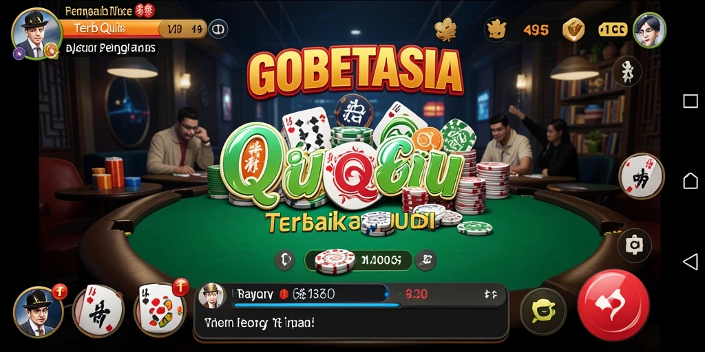 Screenshot gameplay QiuQiu GOBETASIA yang menarik.