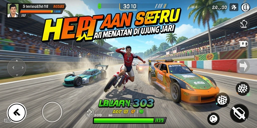 Tampilan gameplay HEBAT303 yang seru dan mendebarkan.